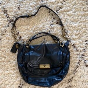 Coach leather satchel purse